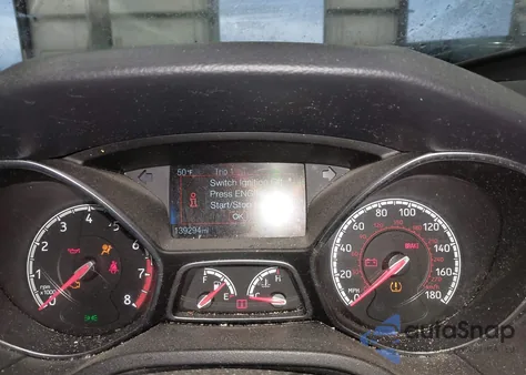 2018 Ford Focus St из США, поврежденный, VIN 1FADP3L91JL283040